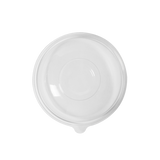 24oz Round PET Plastic Salad Bowls with Lids - 300 ct