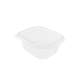 16oz PET Plastic Hinged Deli Container - 200 ct