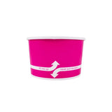 20oz Food Containers - Pink (127mm) - 600 ct