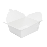48 fl oz Fold-To-Go Box #8 - White - 300 ct