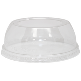 98mm PET Plastic Dome Lids - Wide Opening - 1,000 ct