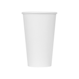 16oz Paper Hot Cups - White (90mm) - 1,000 ct