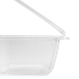 32 oz PET Plastic Hinged Deli Container - 200 ct