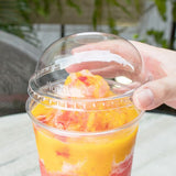 16oz PET Plastic Dome Lids (112mm) - 1,000 ct
