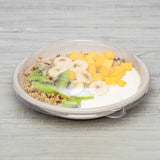 24oz Bagasse Bowl, Round, Natural - 500 ct