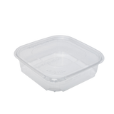48oz PET Tamper Resistant Deli Container with Flat Lid 200 Sets
