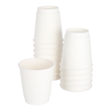 10oz Paper Hot Cups - White (90mm) - 1,000 ct