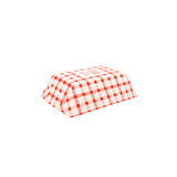 Food Tray - Shepherd's Check (Red) - 2.0 lb