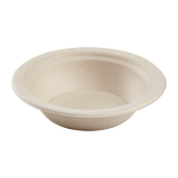 12 oz (350ml) Bagasse Bowl, Round, Natural - 1,000 ct