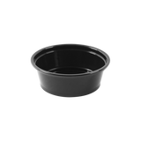 1.5oz PP Plastic Portion Cups - Black - 2,500 ct