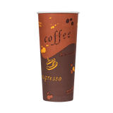 24oz Paper Hot Cups - Coffee (90mm) - 500 ct