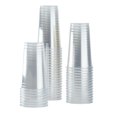 32oz PET Plastic Cold Cups (107mm) - 300 ct