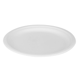 9'' Compostable Bagasse Round Plates - 500 ct