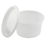 Deli containers and lids.Choose Size From Drop Down Menu