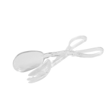 11" PS Plastic Serving Salad Tong - 24 ct