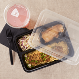 Plastic Food Containers With Lids.Choose Size From Drop Down Menu