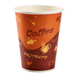 8oz Paper Hot Cups - Coffee (80mm) - 1,000 ct