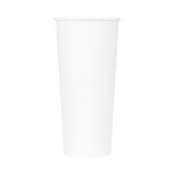 24oz Paper Hot Cups - White (90mm) - 500 ct