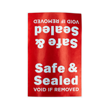 Tamper Evident Labels, 1 1/2” x 2 1/3” - 2,500 pcs/Pack