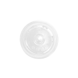 95mm PS Plastic Flat Lids - 2,000 ct