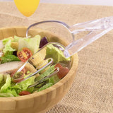 11" PS Plastic Serving Salad Tong - 24 ct