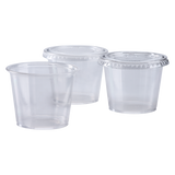 5.5oz PP Plastic Portion Cups - Clear - 2,500 ct