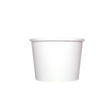 12oz White (100mm) - 1,000 ct/cs