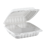 Bagasse Hinged Containers.Choose Size And Color From Drop Down Menu