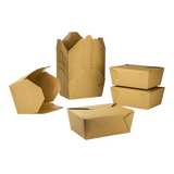Biodegradable Fold To Go Boxes.Choose Size,Color From Drop Down Menu