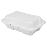 Bagasse Hinged Containers.Choose Size And Color From Drop Down Menu