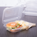 Clear Hinged Containers.Choose Size From Drop Down Menu