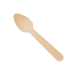 Wooden Compostable Heavy Weight Tasting Spoon - 4,000 ct