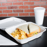 Foam Hinged Containers.choose Color And Size From Drop Down Menu